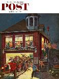 "Commuter Station Snowed In," Saturday Evening Post Cover, December 24, 1960-Ben Kimberly Prins-Giclee Print