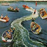 "Making a Wake", July 26, 1958-Ben Kimberly Prins-Giclee Print