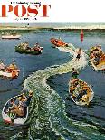 "Vacation Plans," Saturday Evening Post Cover, April 9, 1960-Ben Kimberly Prins-Giclee Print