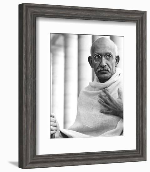 Ben Kingsley - Gandhi-null-Framed Photo