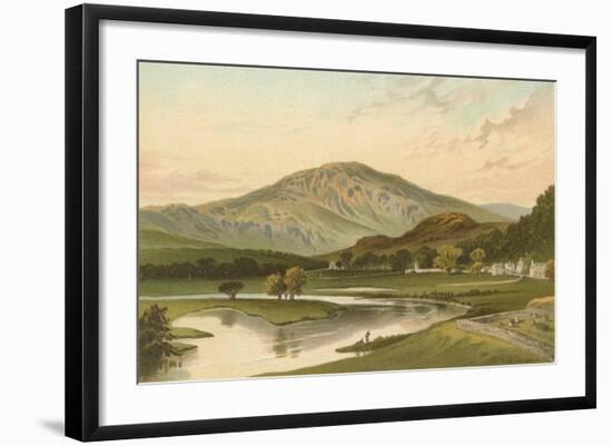 Ben Ledi from Callander Bridge-English School-Framed Giclee Print