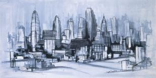 Cityscape-Ben Maile-Mounted Giclee Print