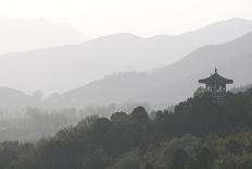 A Chinese Viewing Point Amid Hills Outside Beijing-Ben McMillan-Photographic Print