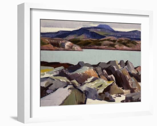 Ben More, from Above Port Beag Na Sligeanach-Francis Campbell Boileau Cadell-Framed Giclee Print
