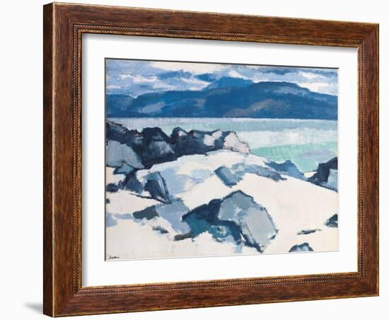 Ben More, Mull, from Iona-Samuel John Peploe-Framed Giclee Print