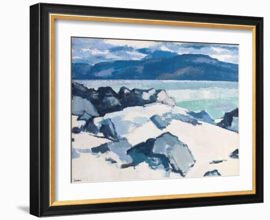 Ben More, Mull, from Iona-Samuel John Peploe-Framed Giclee Print