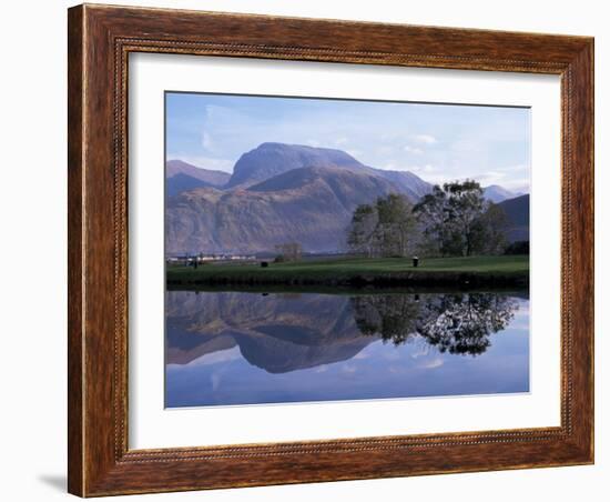 Ben Nevis from Corpach, Highland Region, Scotland, United Kingdom-Roy Rainford-Framed Photographic Print