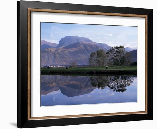 Ben Nevis from Corpach, Highland Region, Scotland, United Kingdom-Roy Rainford-Framed Photographic Print