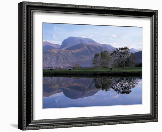 Ben Nevis from Corpach, Highland Region, Scotland, United Kingdom-Roy Rainford-Framed Photographic Print