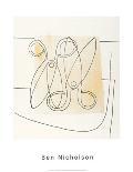 Scissors, c.1968-Ben Nicholson-Mounted Serigraph