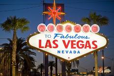 Las Vegas Sign at Night, Nevada, United States of America, North America-Ben Pipe-Photographic Print