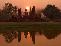 Wat Mahathat, Sukhothai Historical Park, UNESCO World Heritage Site, Sukhothai Province, Thailand,-Ben Pipe-Photographic Print