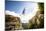 Ben Rueck Catches Some Air During A High Mountain Trail Run Just Outside Marble, CO-Dan Holz-Mounted Photographic Print