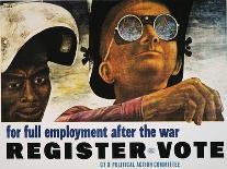 WWII: Employment Poster-Ben Shahn-Giclee Print
