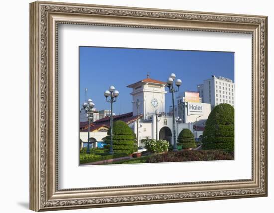 Ben Thanh Market, Ho Chi Minh City, Vietnam, Indochina, Southeast Asia, Asia-Ian Trower-Framed Photographic Print