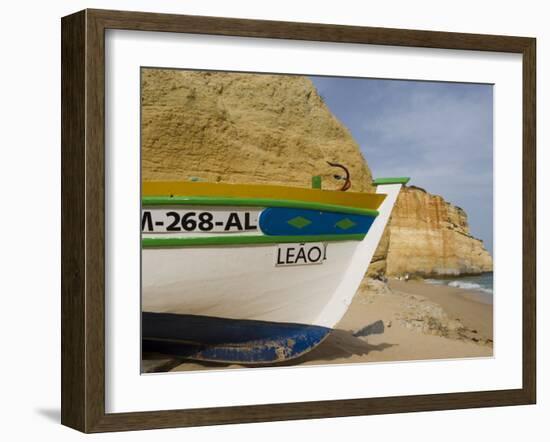 Benagil Beach, Near Porches, Algarve, Portugal, Europe-De Mann Jean-Pierre-Framed Photographic Print