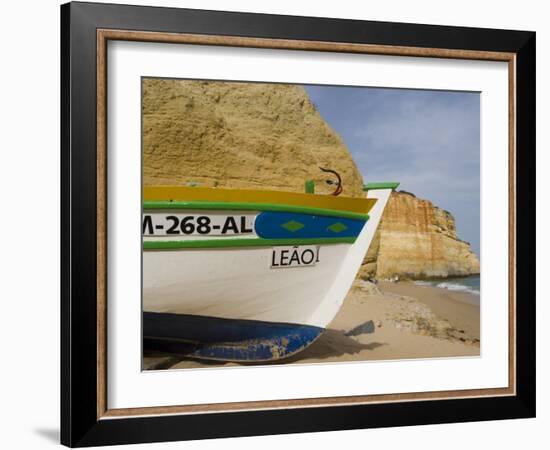 Benagil Beach, Near Porches, Algarve, Portugal, Europe-De Mann Jean-Pierre-Framed Photographic Print