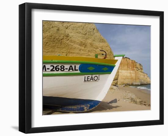 Benagil Beach, Near Porches, Algarve, Portugal, Europe-De Mann Jean-Pierre-Framed Photographic Print