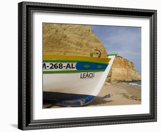 Benagil Beach, Near Porches, Algarve, Portugal, Europe-De Mann Jean-Pierre-Framed Photographic Print