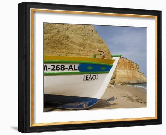 Benagil Beach, Near Porches, Algarve, Portugal, Europe-De Mann Jean-Pierre-Framed Photographic Print