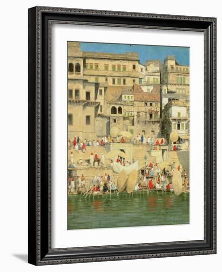 Benares, Blue Is the Sky-Mose Bianchi-Framed Giclee Print