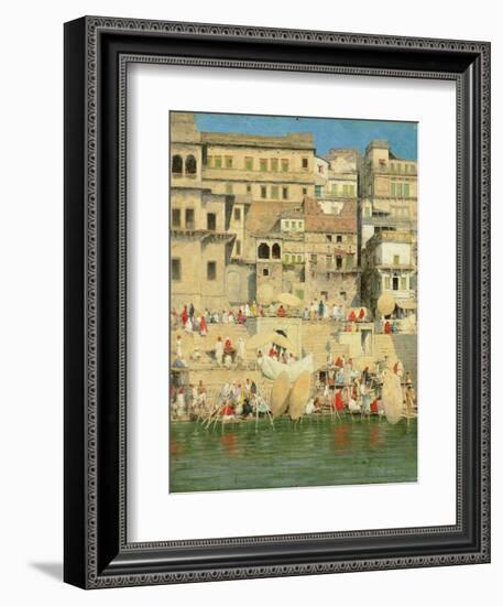 Benares, Blue Is the Sky-Mose Bianchi-Framed Giclee Print