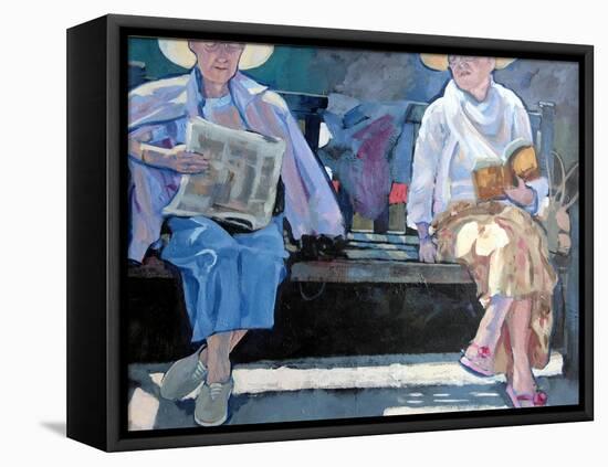 Bench, 2007-Clive Metcalfe-Framed Premier Image Canvas