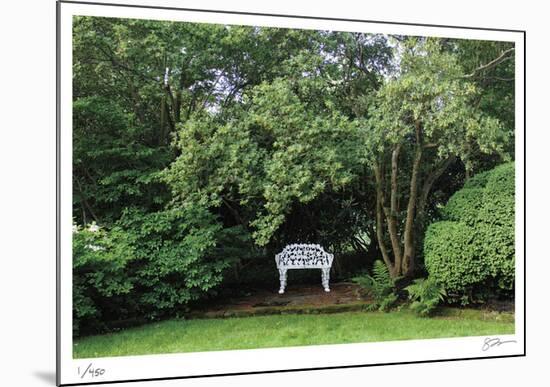 Bench and Tree-Stacy Bass-Mounted Limited Edition