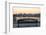 Bench in Park and New York City Midtown Manhattan at Sunset with Skyline Panorama View-Songquan Deng-Framed Photographic Print