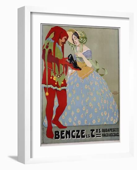 Bencze Es Trs. Poster-Geza Farago-Framed Giclee Print