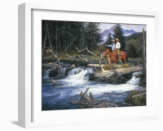 Bend of the River-Jack Sorenson-Framed Art Print