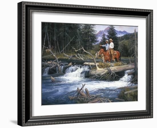 Bend of the River-Jack Sorenson-Framed Art Print