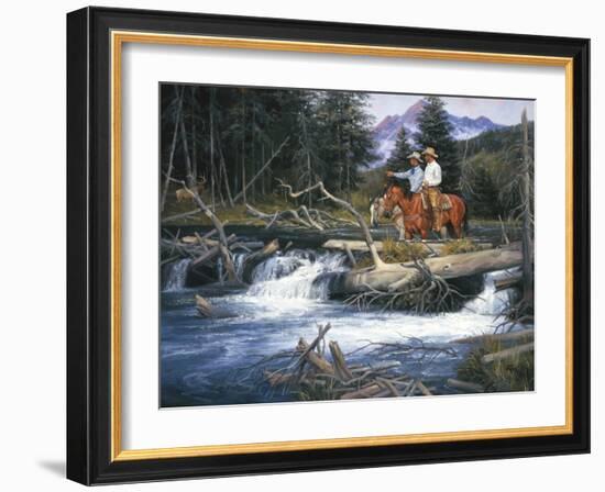 Bend of the River-Jack Sorenson-Framed Art Print