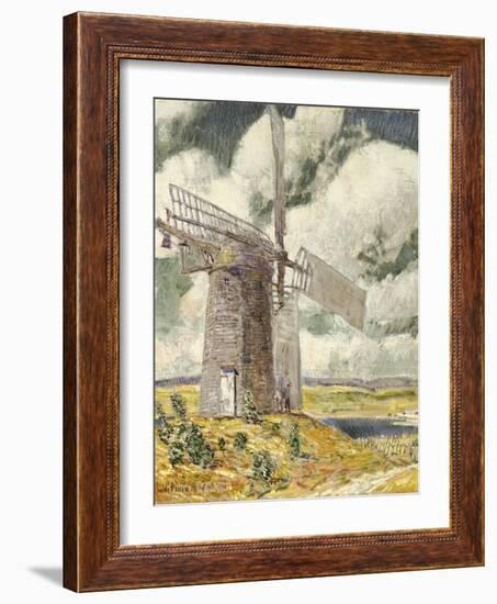 Bending Sail on the Old Mill, 1920-Childe Hassam-Framed Giclee Print