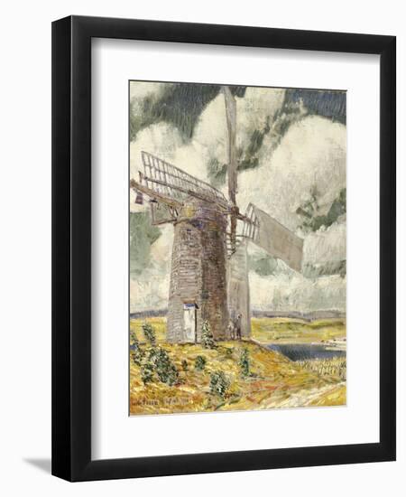 Bending Sail on the Old Mill, 1920-Childe Hassam-Framed Giclee Print