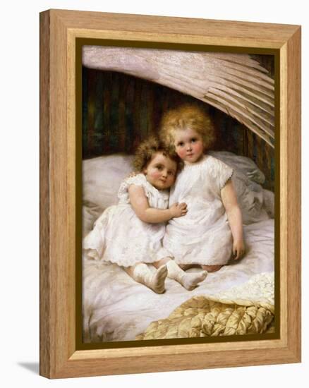 Beneath an Angel's Wing-William Strutt-Framed Premier Image Canvas