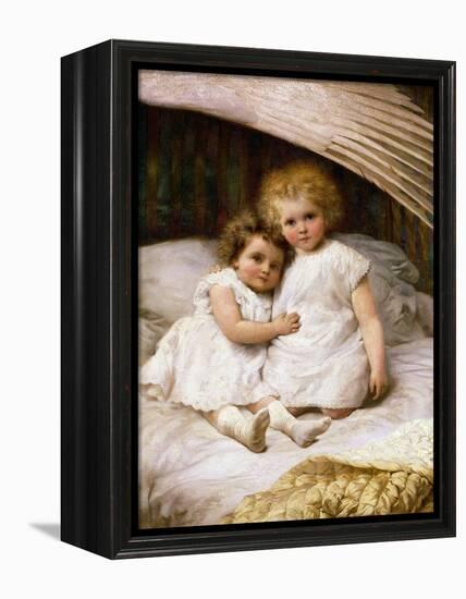 Beneath an Angel's Wing-William Strutt-Framed Premier Image Canvas