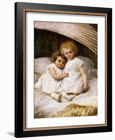 Beneath an Angel's Wing-William Strutt-Framed Giclee Print