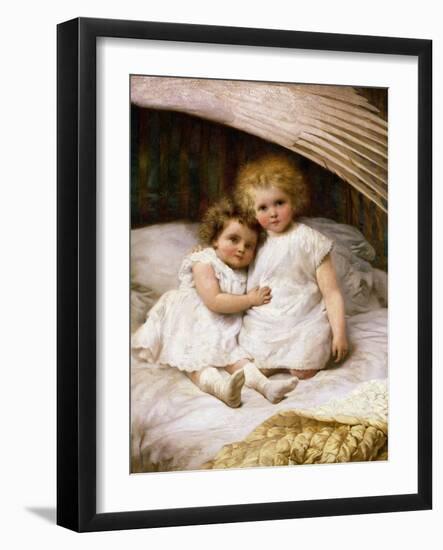 Beneath an Angel's Wing-William Strutt-Framed Giclee Print