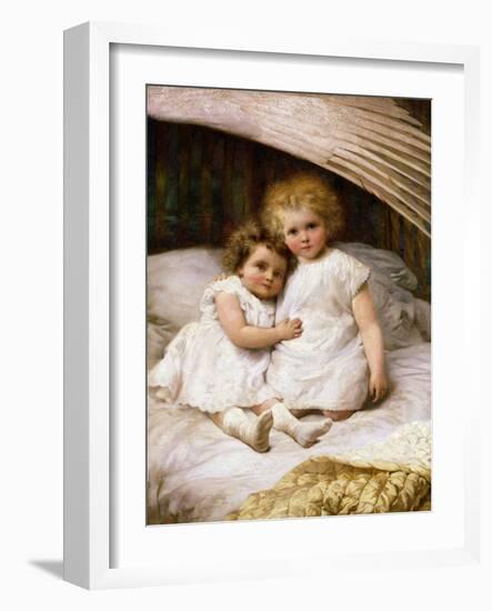 Beneath an Angel's Wing-William Strutt-Framed Giclee Print