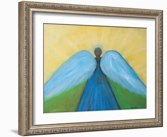 Beneath Angels Wings-Robin Maria-Framed Art Print