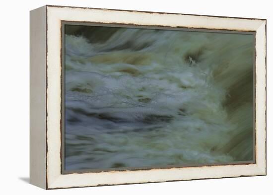 Beneath Churning Waterfalls At Dusk-Anthony Paladino-Framed Premier Image Canvas