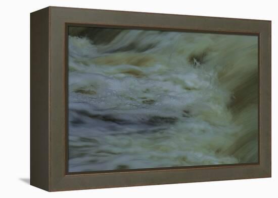 Beneath Churning Waterfalls At Dusk-Anthony Paladino-Framed Premier Image Canvas