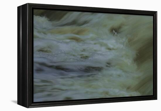 Beneath Churning Waterfalls At Dusk-Anthony Paladino-Framed Premier Image Canvas