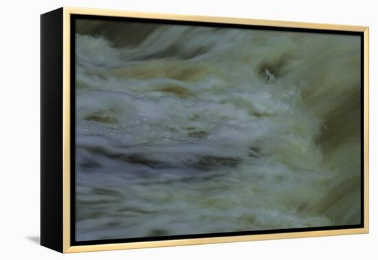 Beneath Churning Waterfalls At Dusk-Anthony Paladino-Framed Premier Image Canvas