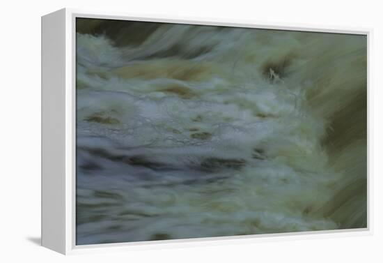 Beneath Churning Waterfalls At Dusk-Anthony Paladino-Framed Premier Image Canvas