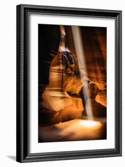 Beneath The Earth, Antelope Canyon, Southwest US, Page, Arizona, Navajo-Vincent James-Framed Photographic Print