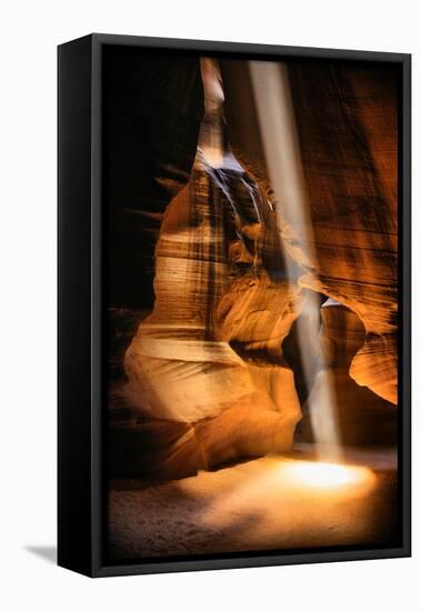 Beneath The Earth, Antelope Canyon, Southwest US, Page, Arizona, Navajo-Vincent James-Framed Premier Image Canvas