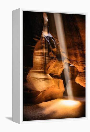 Beneath The Earth, Antelope Canyon, Southwest US, Page, Arizona, Navajo-Vincent James-Framed Premier Image Canvas