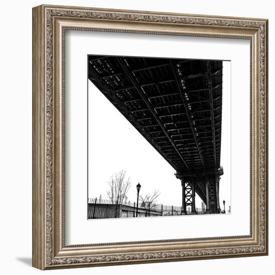 Beneath the Span (detail)-Erin Clark-Framed Art Print